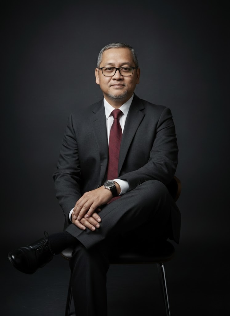 Portrait of K. Hendarto, President Director of Dayananta