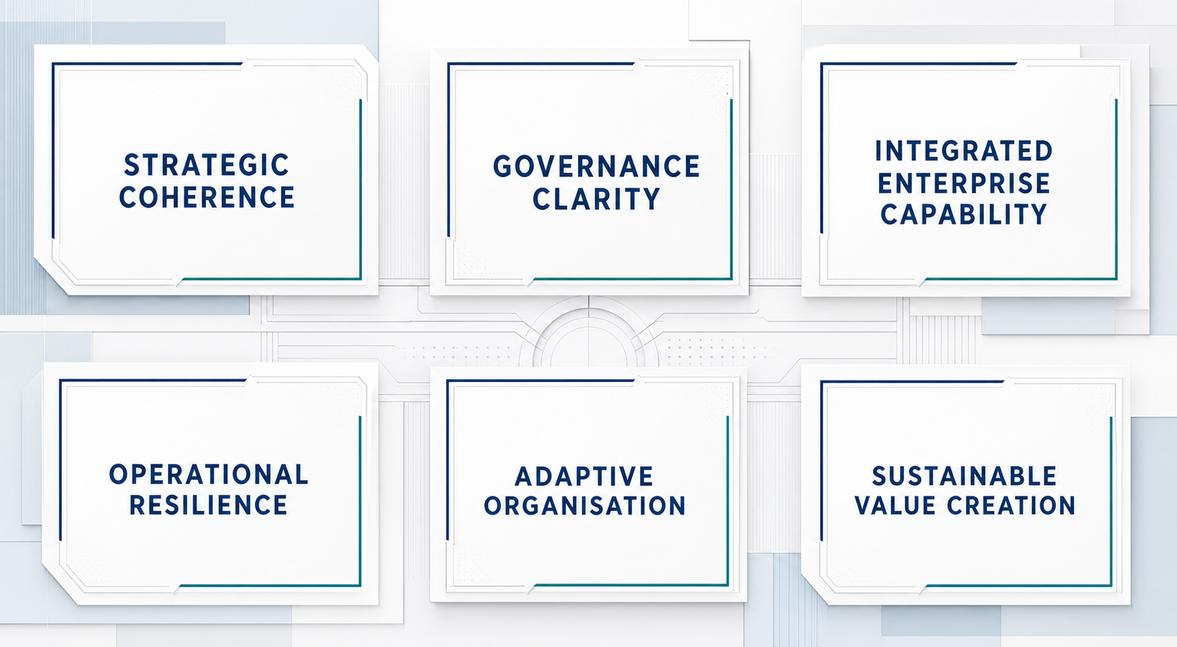 Six intended institutional contributions, presented as connected, qualitative, and non-guaranteed contributions.